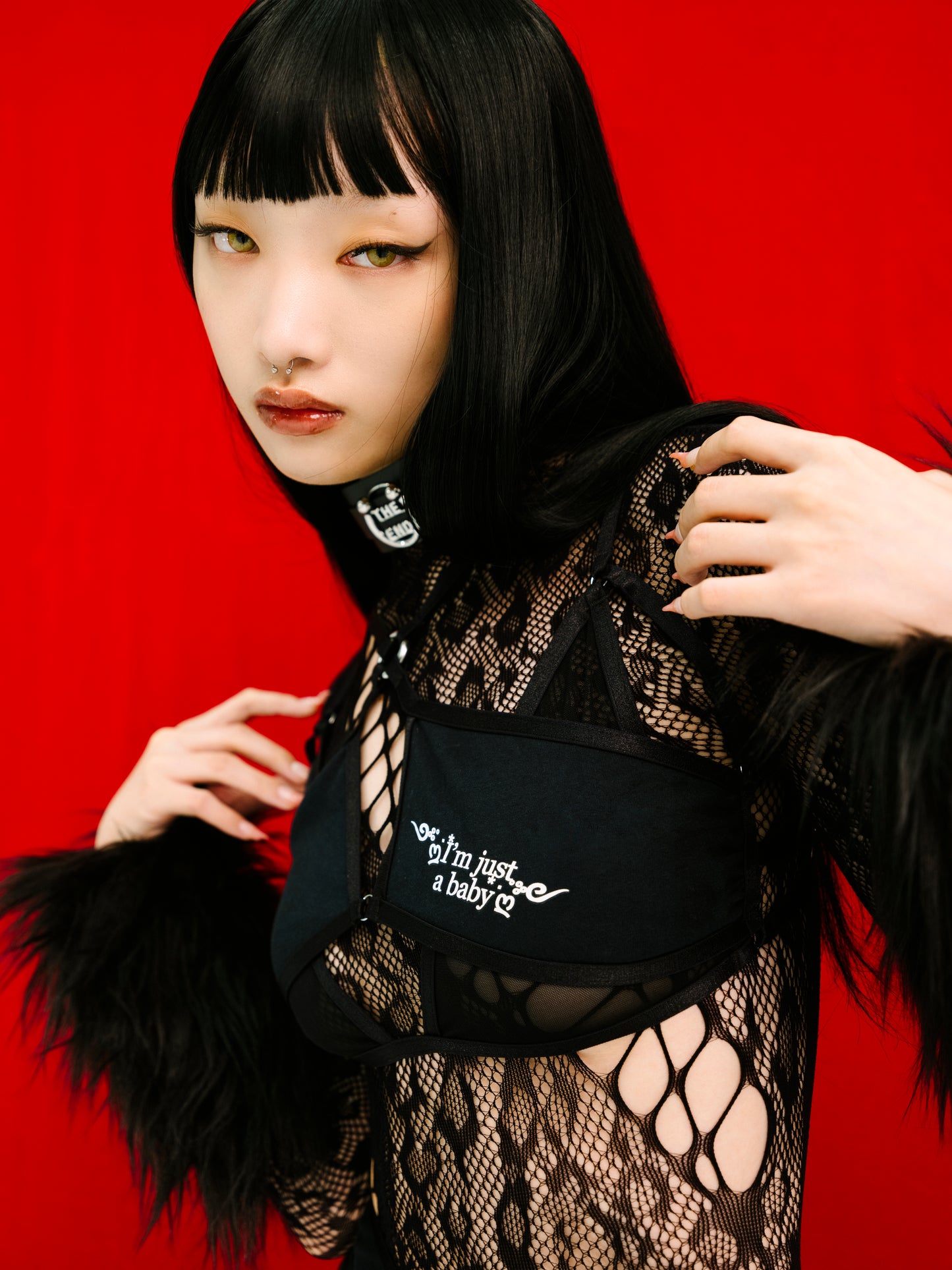 I’m Just A Baby Bralette In Black