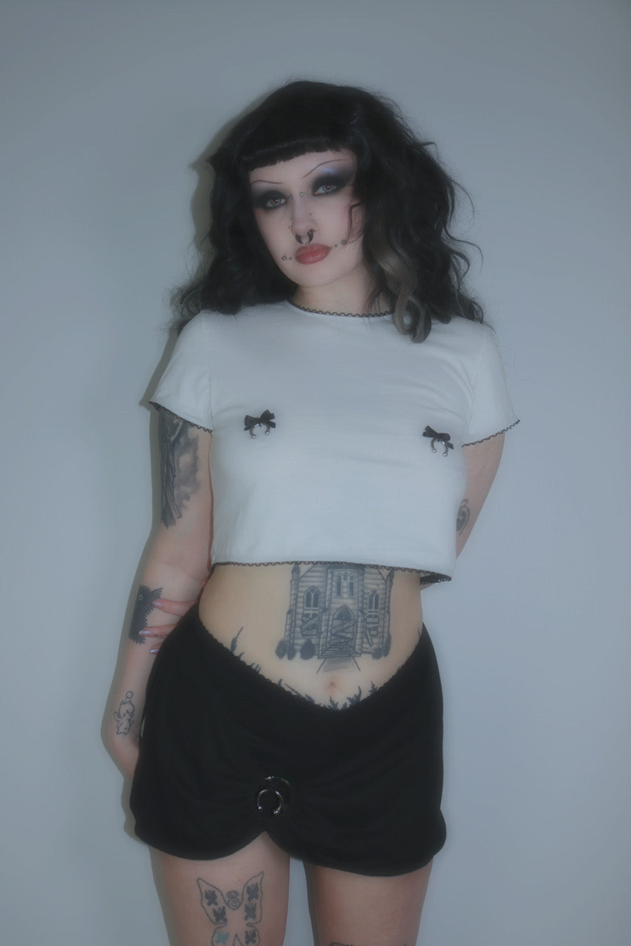 2 Become 1 Organic Cotton Mini Skort