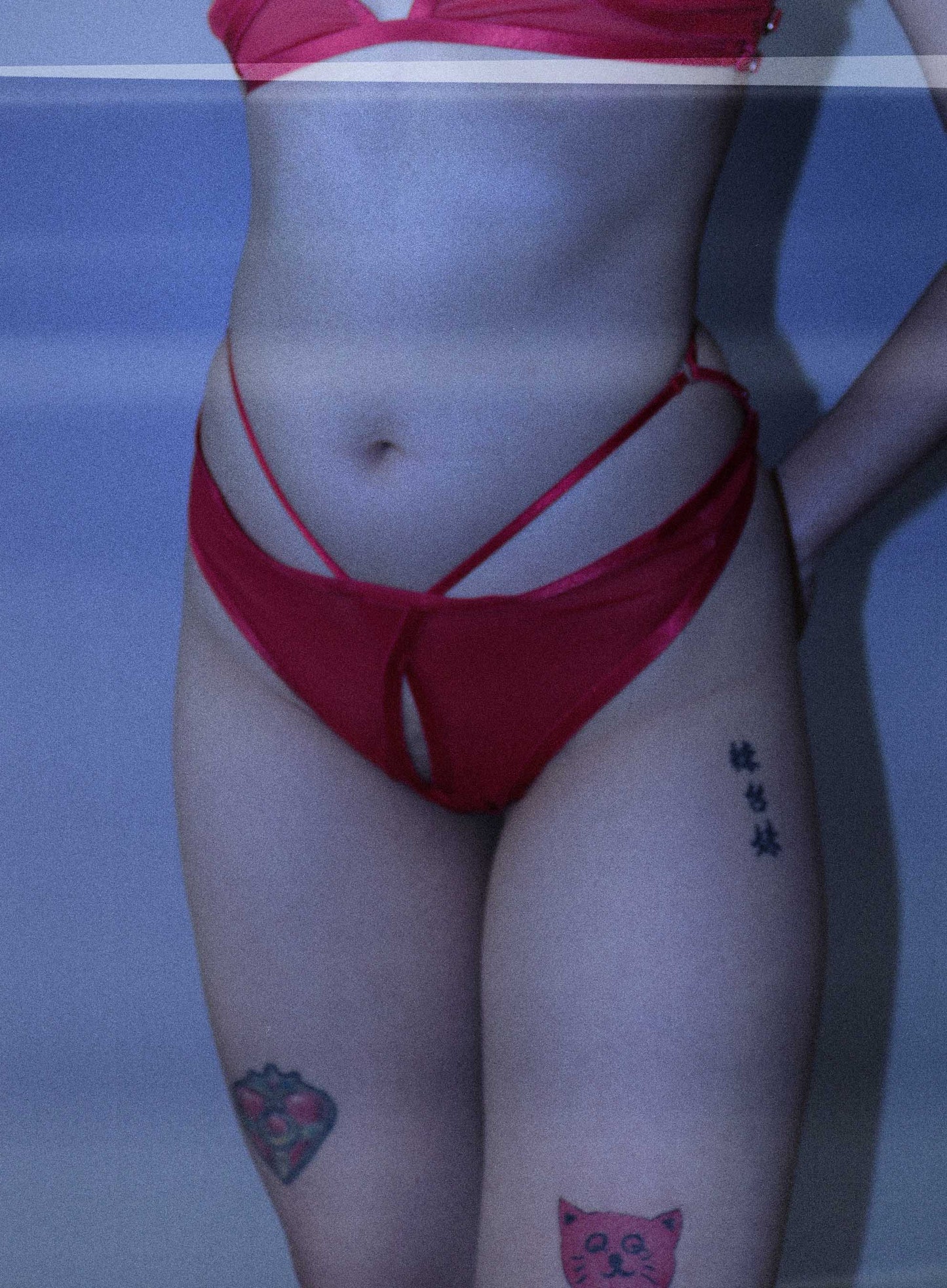 U.R.A Fever Open-back Briefs In Red