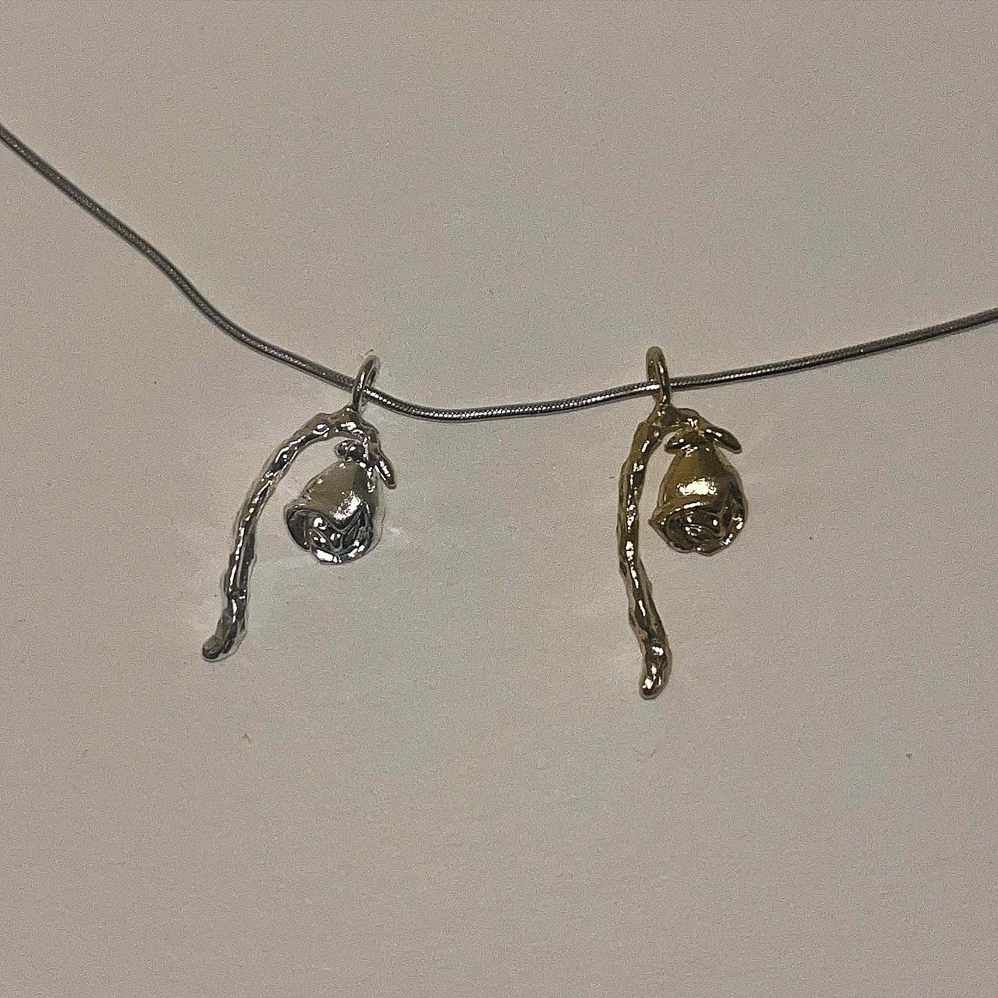 Everything Dies Rose Charm
