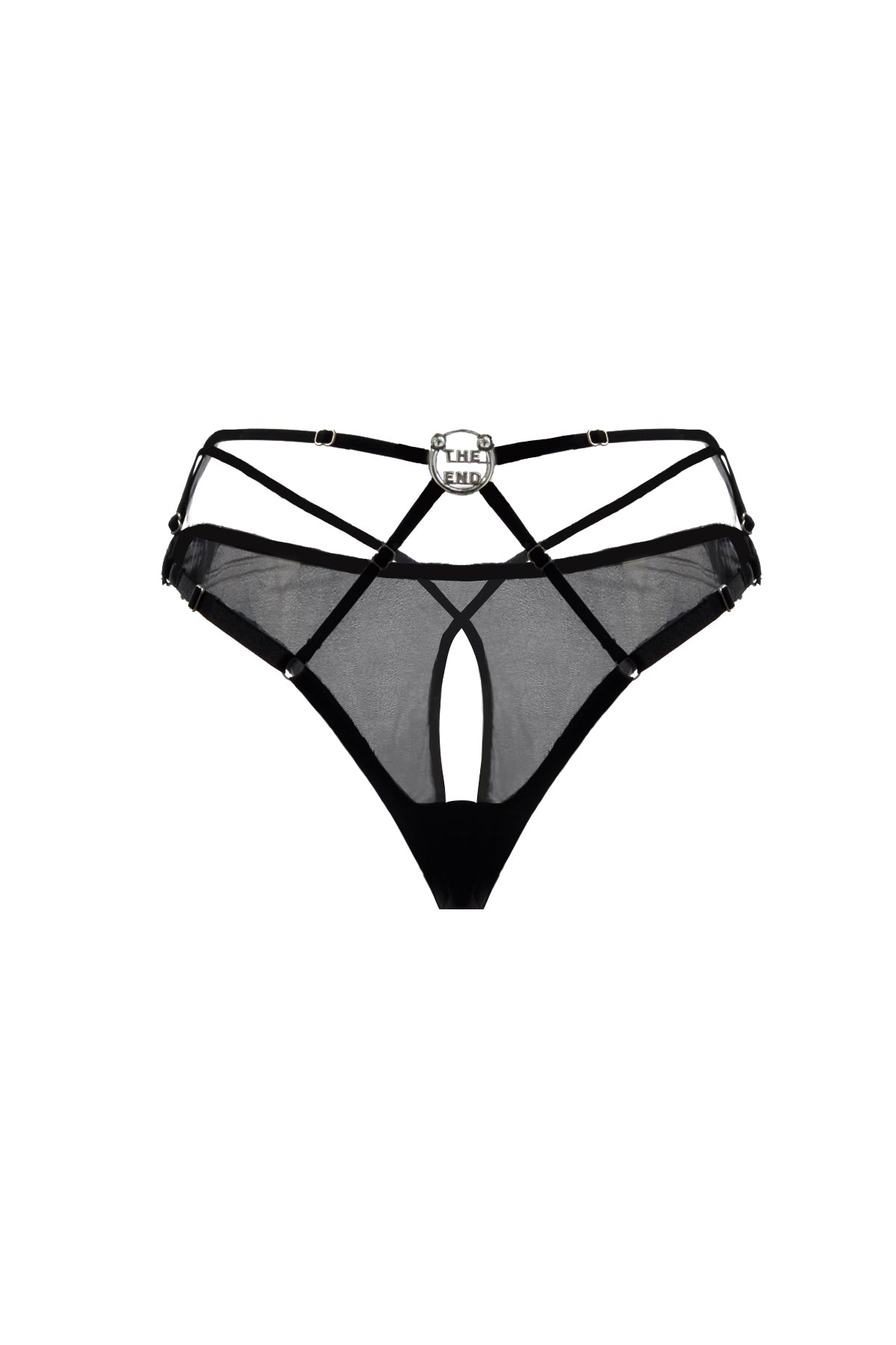 U.R.A Fever Open-back Briefs In Black