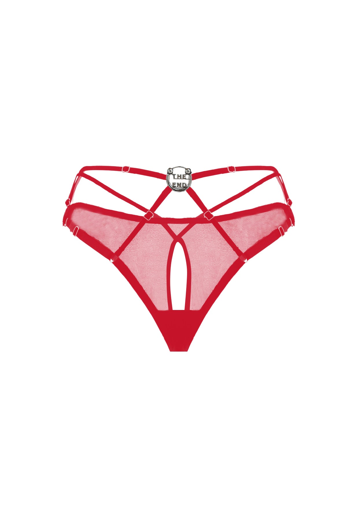 U.R.A Fever Open-back Briefs In Red
