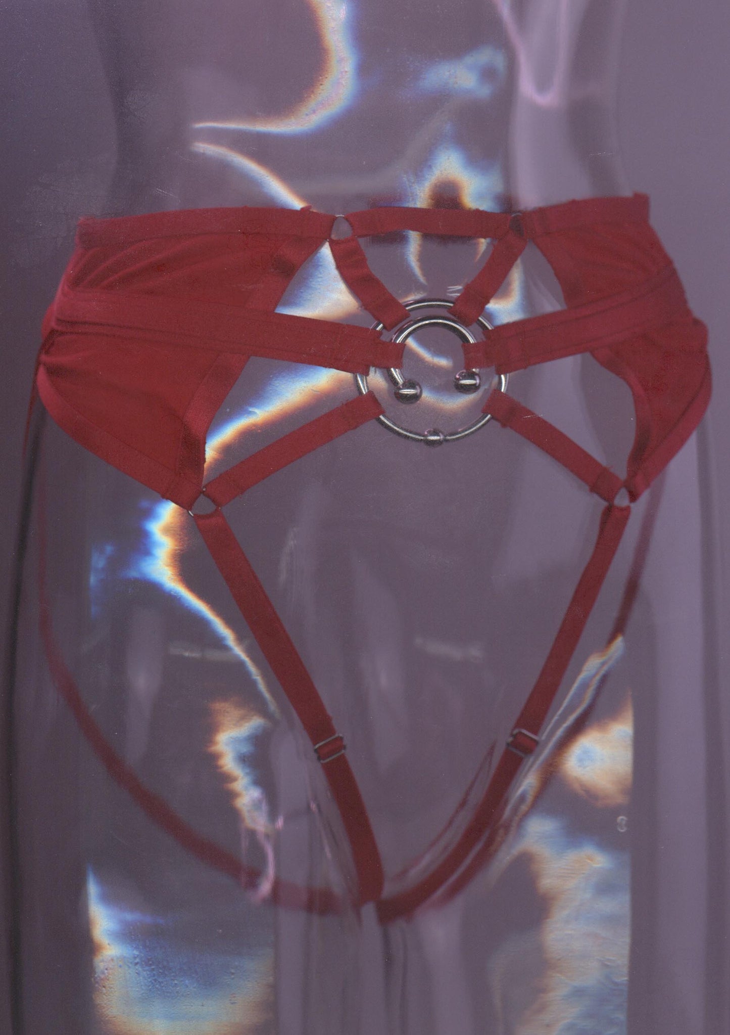 Last Day of Magic Waist Harness In Red