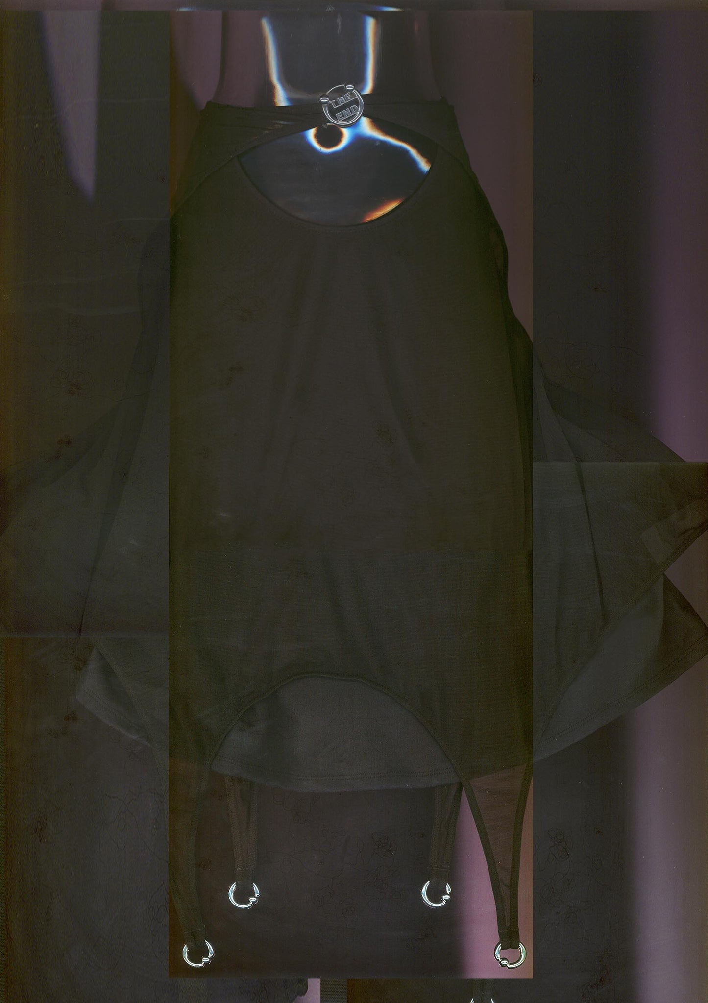 The Last Goodbye Midi Skirt In Black