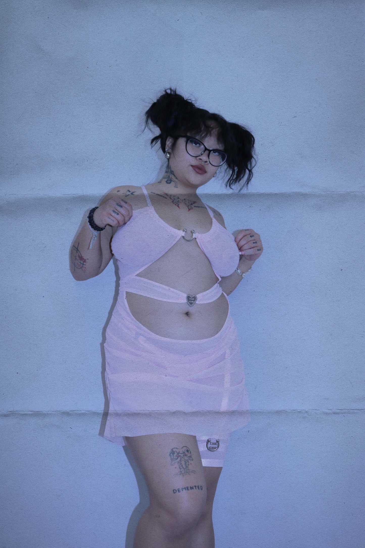Baby Love Slip Dress In Pink