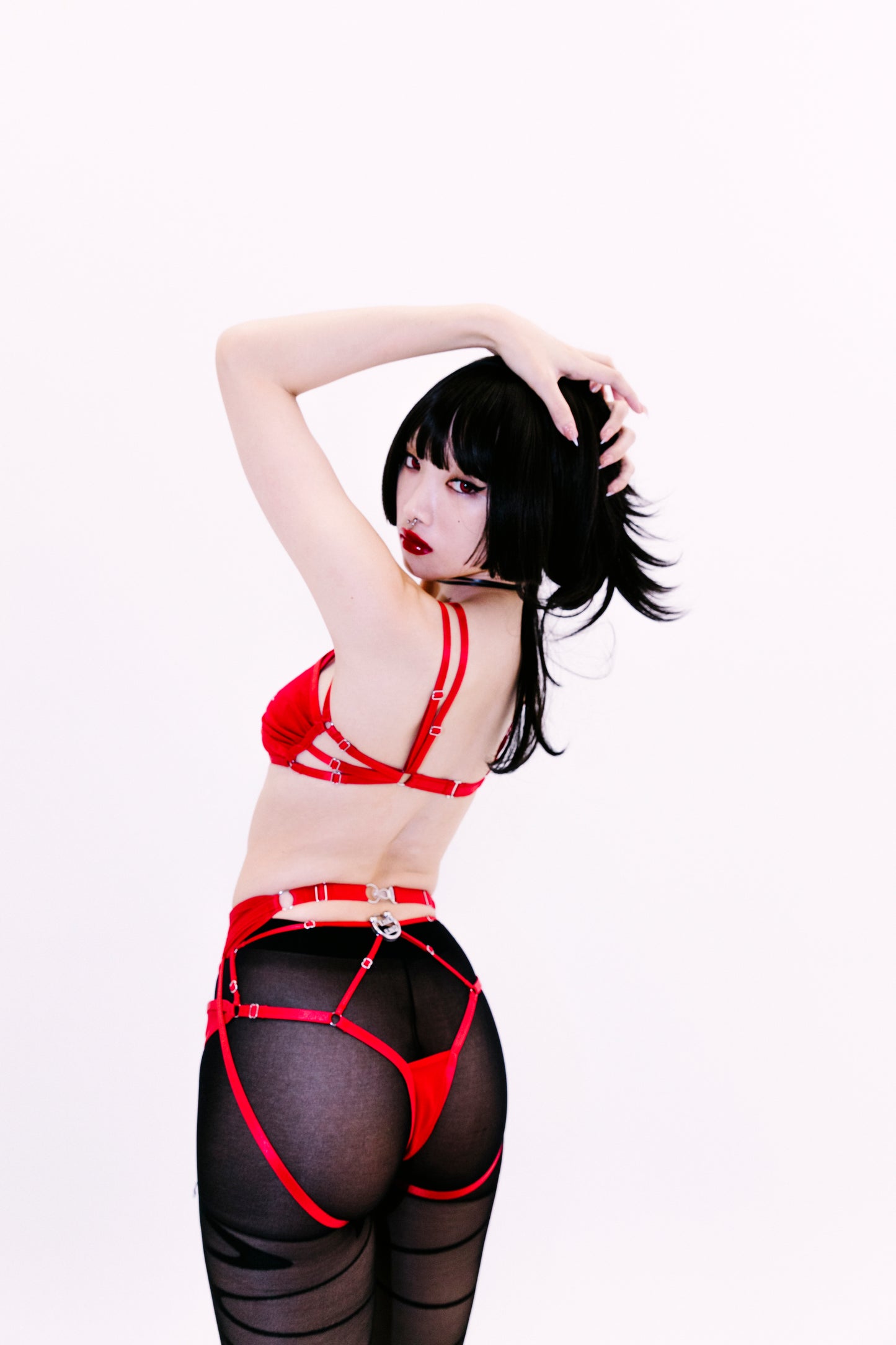Last Day of Magic Waist Harness In Red
