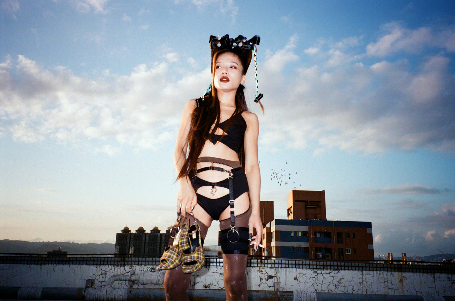 You Set Me Free Backless Brief In Black
