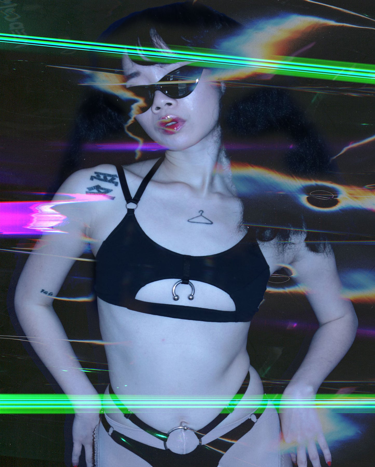 Unwanted Bralette In Black