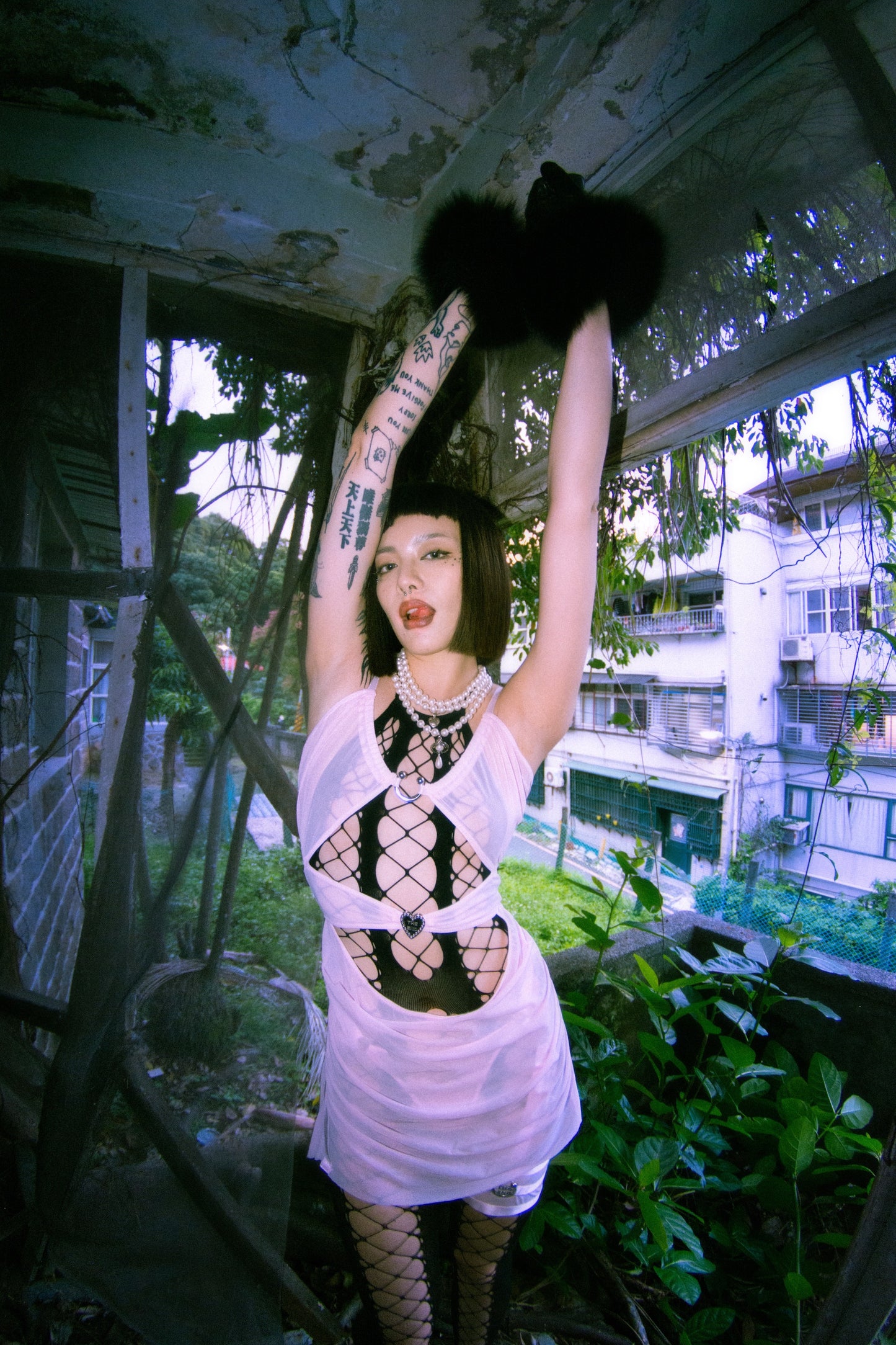 Baby Love Slip Dress In Pink