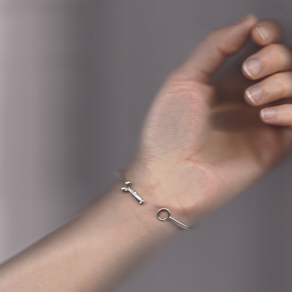 You & Me: Penis and Hole Cuff Bracelet