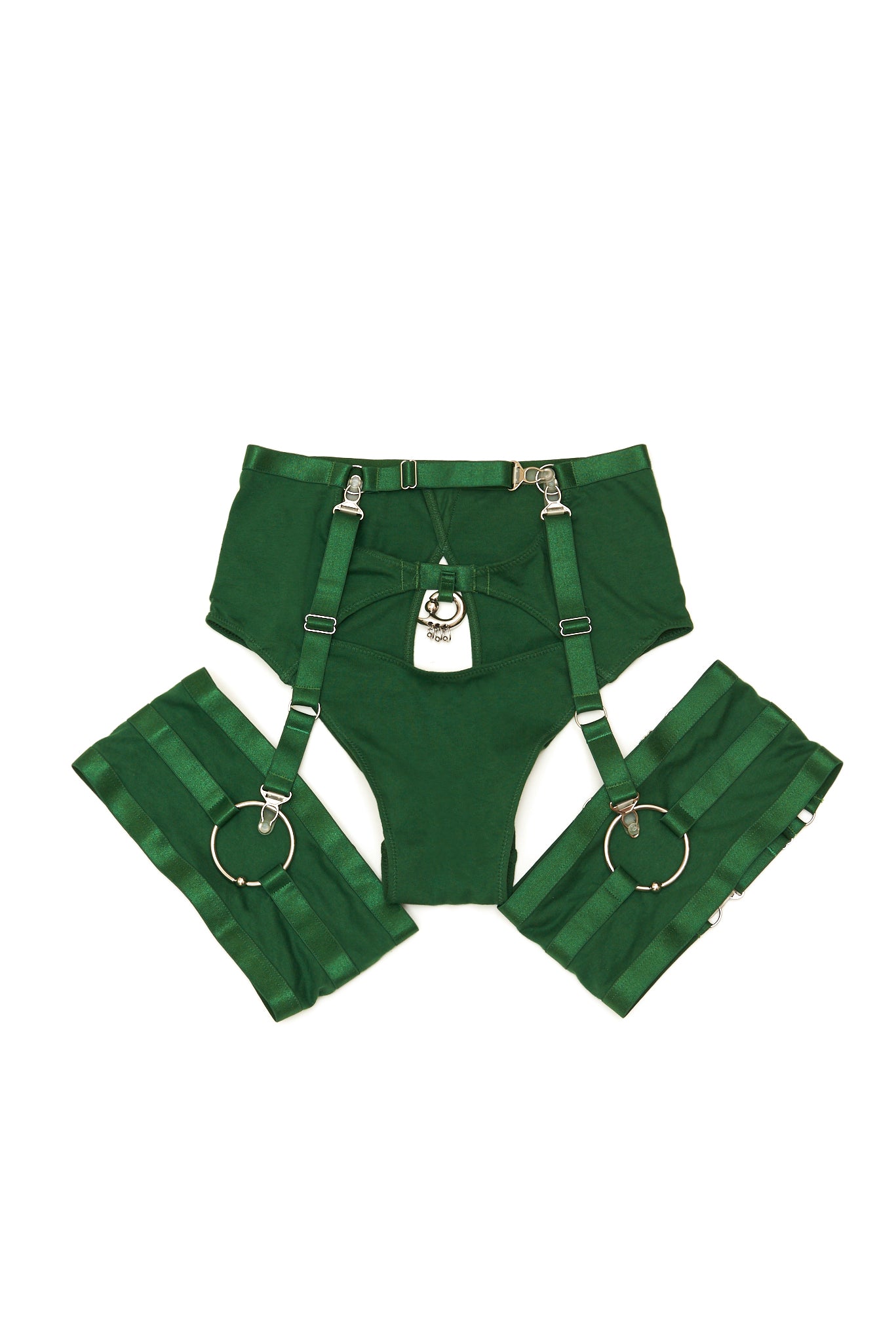 You Set Me Free Backless Brief In Green