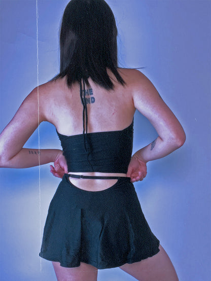 Can You Keep A Secret Butterfly Cupro® Mini Skort