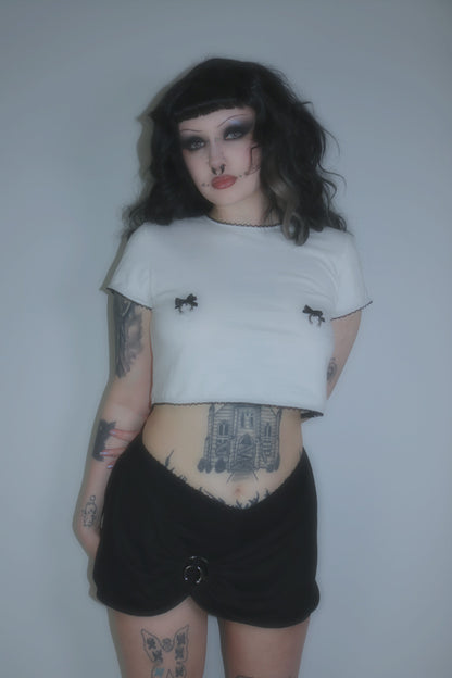2 Become 1 Organic Cotton Mini Skort