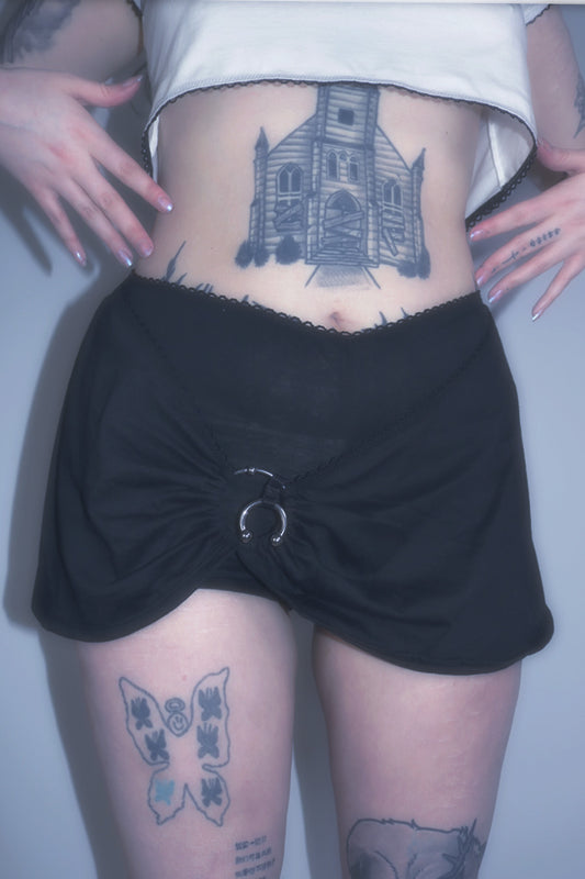 2 Become 1 Organic Cotton Mini Skort