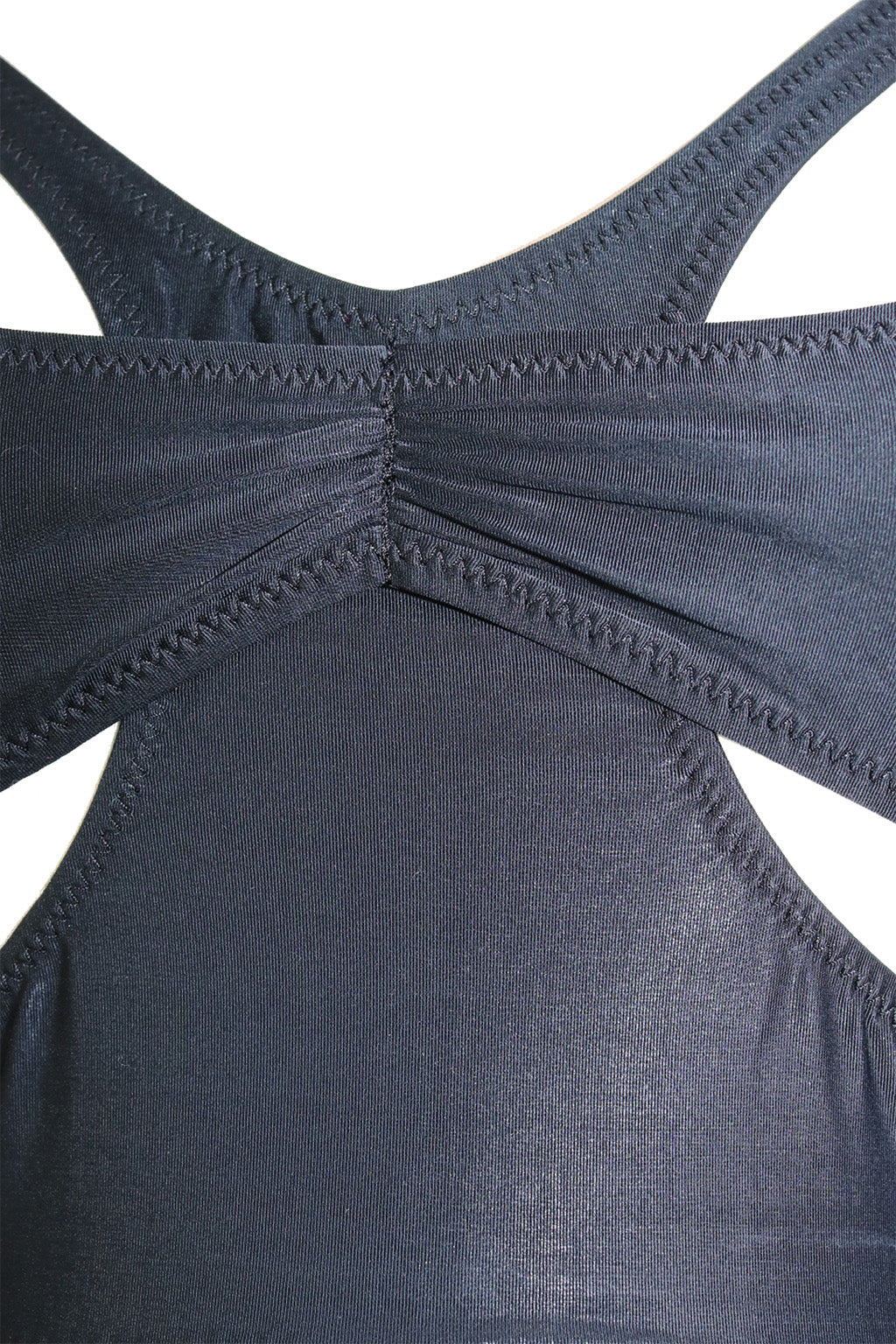 Automatic Cupro® Vegan Silk Cutout Bralette In Black