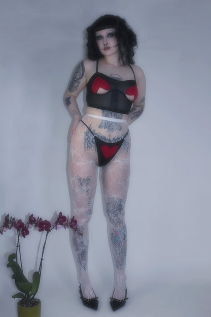 Let Me Love You Bralette In Black
