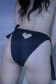 Carnival Heart Cutout Briefs In Black