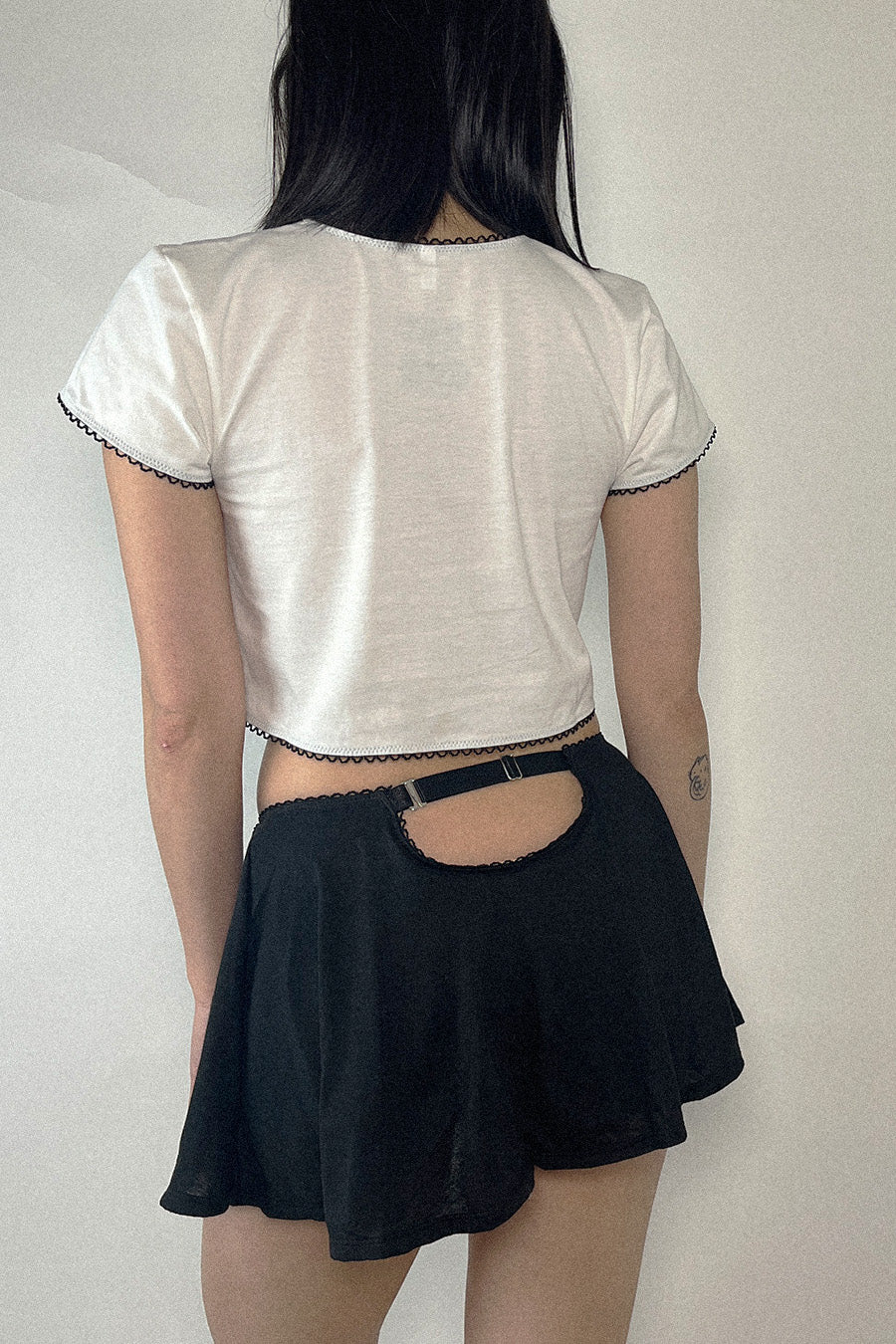 2 Become 1 Organic Cotton Mini Skort