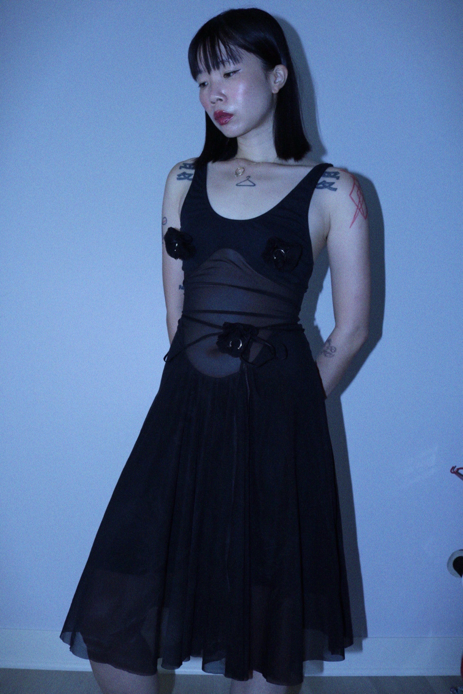 sheer angel dress Angel Sheer Dress San Mal