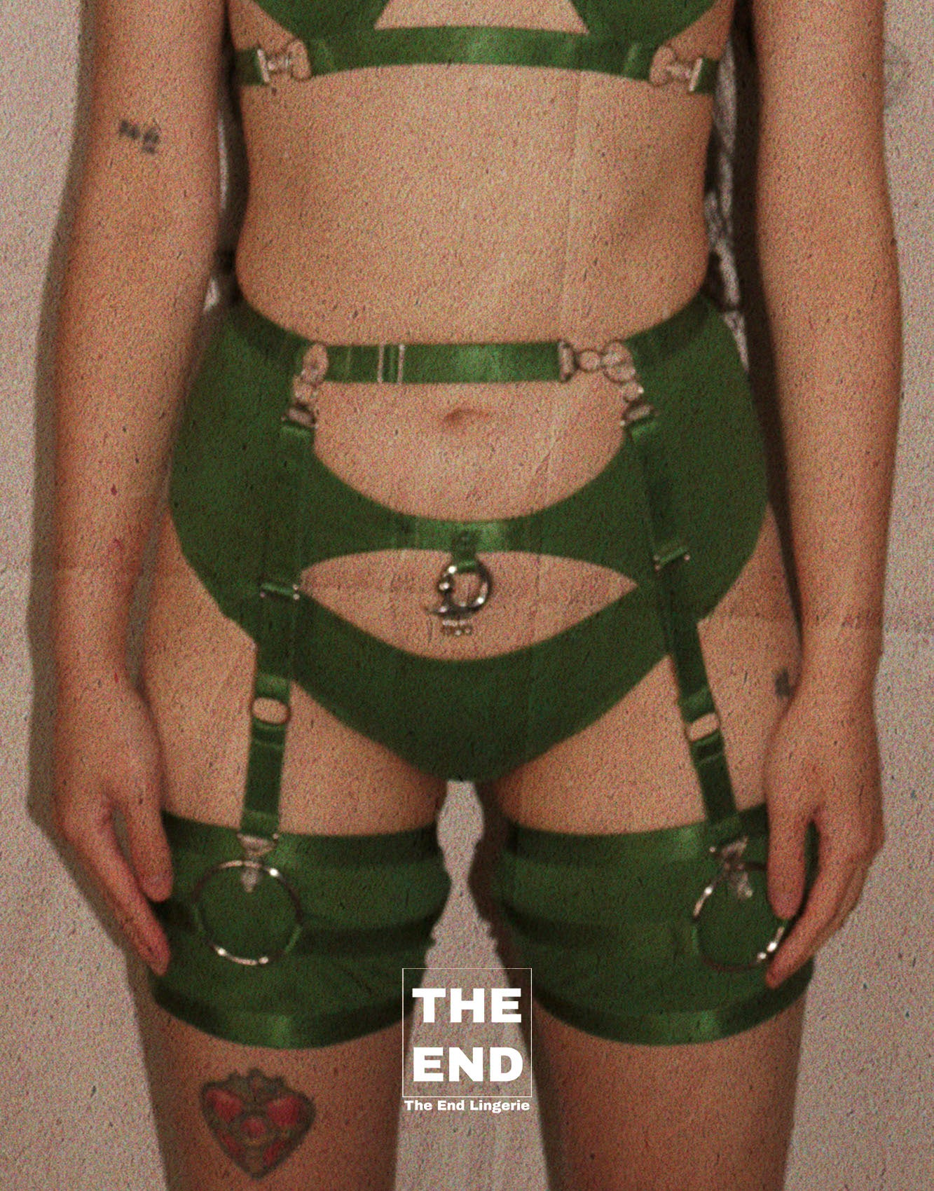 You Set Me Free Backless Brief In Green
