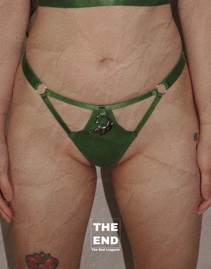 Breathe Thong In Green