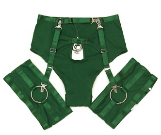 You Set Me Free Backless Brief In Green